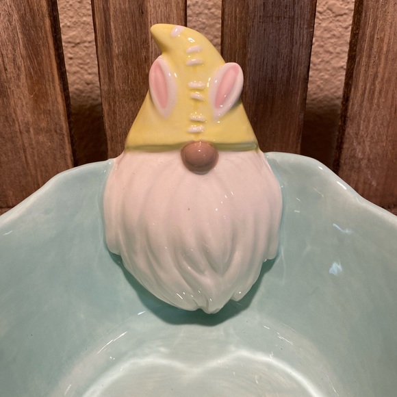 Easter Gnome Salt & Pepper Shaker Set & Easter Gnome Bowl Bundle, Easter Gnomes - Picture 7 of 16